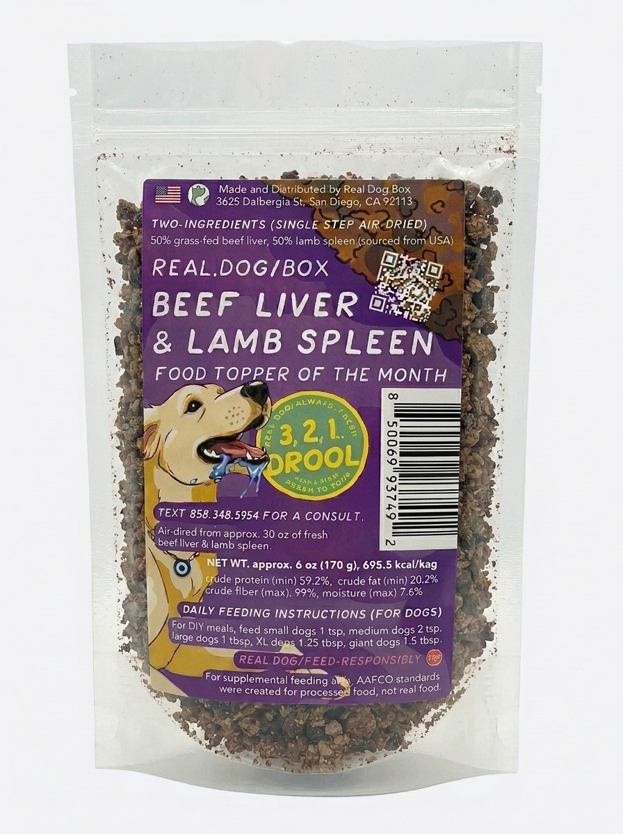 Real Dog Food Topper